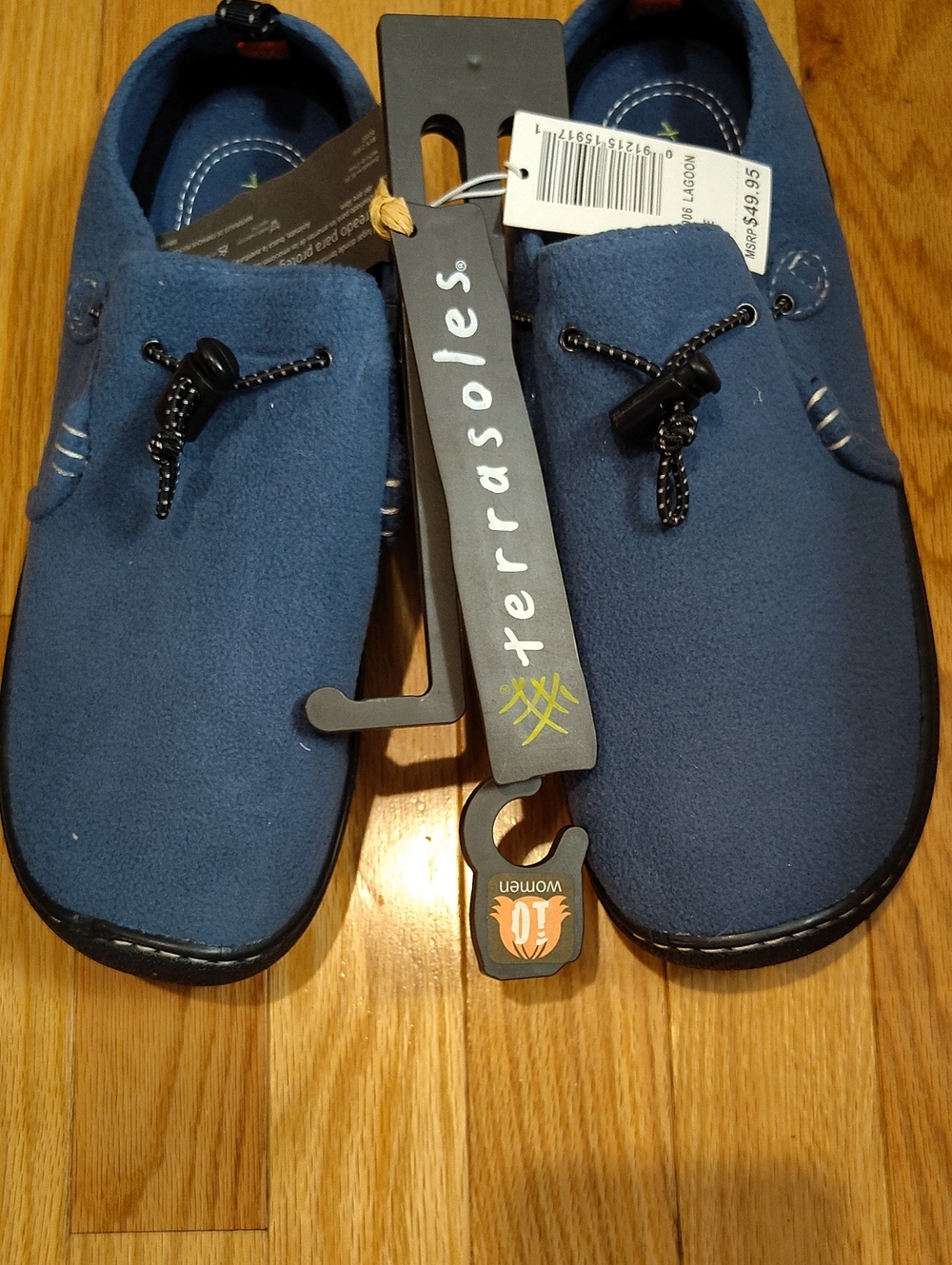 Terrasoles Men's Casual Blue Slip-On Shoe